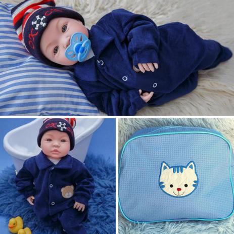 Bebê reborn menino que vem com bolsa Clearance