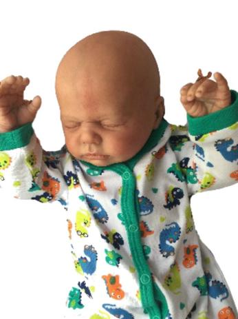 Boneco Bebe Reborn Menino Carequinha Brinquedo Criança Brasil