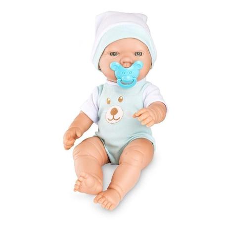 Boneco Bebezinho Real Newborn - 34cm Menino Roma - Bonecos - Magazine Luiza