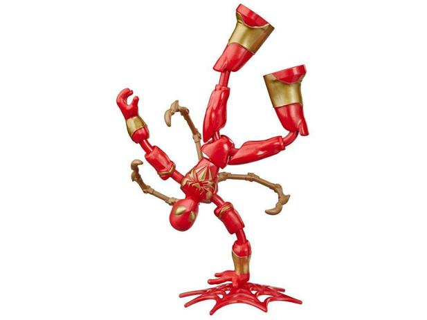 Boneco Bend and Flex Aranha de Ferro 15cm - Hasbro é boa?
