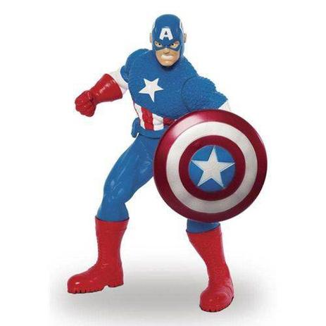 Boneco Capitão América Gigante Avengers Comics Mimo 496 Menor preço em Boneco Capitão América Gigante Avengers Comics Mimo 496