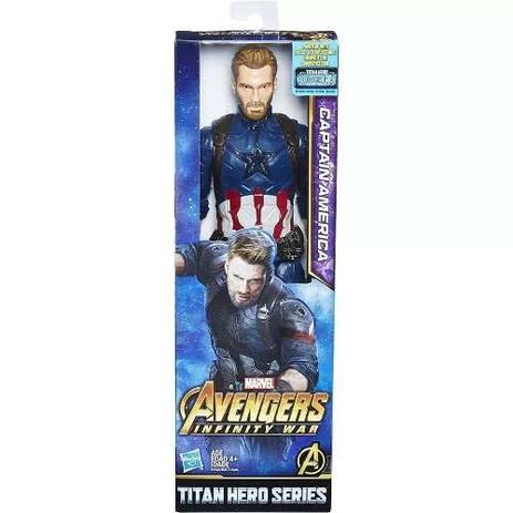 Boneco Capitão América Titan Hero Guerra Infinita - Hasbro Menor preço em Boneco Capitão América Titan Hero Guerra Infinita - Hasbro