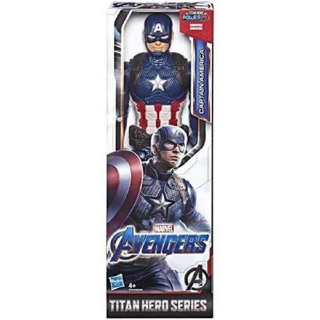 Boneco Capitão América Titan Hero Series Avengers - Hasbro é boa?