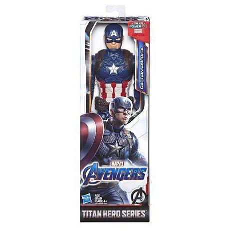 Boneco Capitão América Titan Hero Series Vingadores Ultimato - Avengers Endgame - Hasbro é boa?