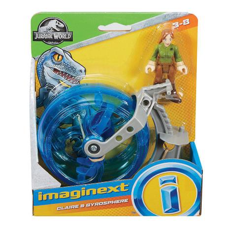 Boneco Claire E Giroesfera Jurassic World Imaginext FMX92/FMX93 - Mattel Menor preço em Boneco Claire E Giroesfera Jurassic World Imaginext FMX92/FMX93 - Mattel