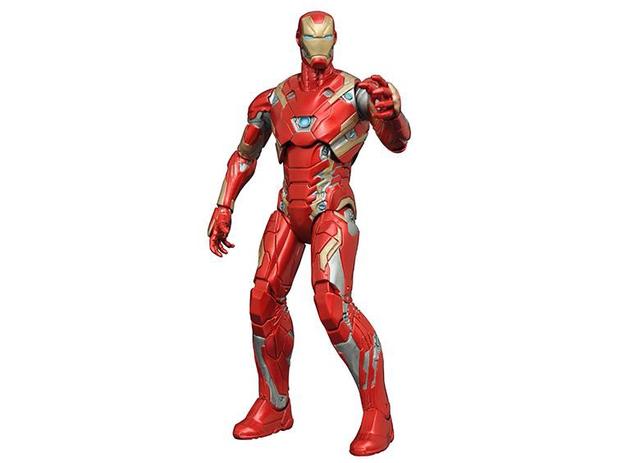Boneco Colecionável Homem de ferro MK45 - Marvel Select - Diamond select toys é boa?