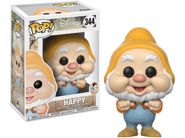 Boneco Colecionável Pop Disney Snow White - Happy 10,5cm Funko Menor preço em Boneco Colecionável Pop Disney Snow White - Happy 10,5cm Funko