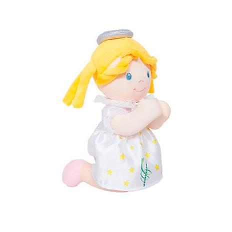 Boneco de Pelúcia Buba Anjinha Que Reza Rosa Menor preço em Boneco de Pelúcia Buba Anjinha Que Reza Rosa