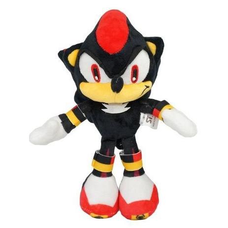 Boneco Sonic Vermelho 26cm Articulado Na Caixa