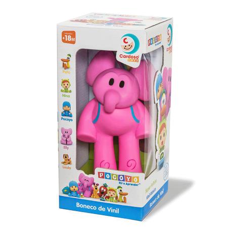Boneco de Vinil Elly Pocoyo - Cardoso Menor preço em Boneco de Vinil Elly Pocoyo - Cardoso