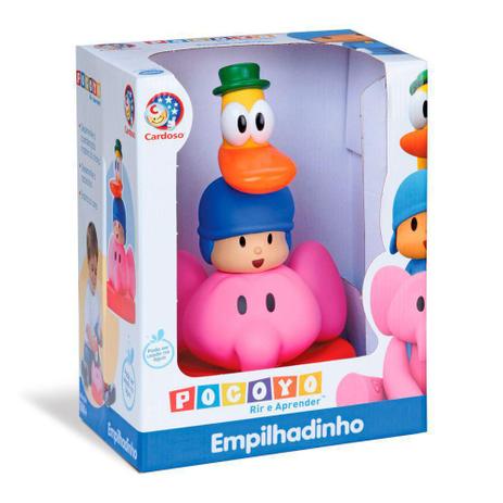 Boneco De Vinil Empilhadinho Turma Do Pocoyo Cardoso Toys Menor preço em Boneco De Vinil Empilhadinho Turma Do Pocoyo Cardoso Toys