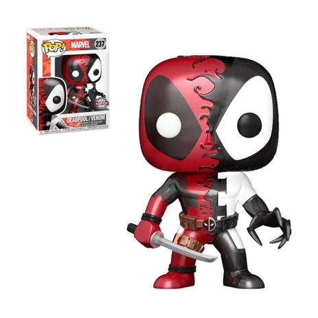 Boneco Deadpool Venom 237 Marvel Special Edition Funko Pop Funko Magazine Luiza