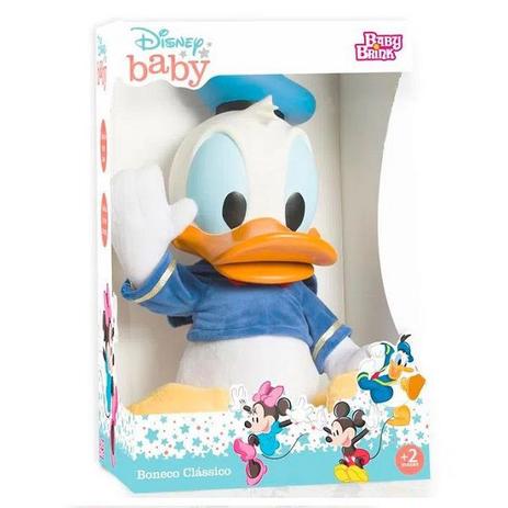 Boneco Disney Baby Pato Donald Baby Brink 1972 Bonecos Magazine Luiza