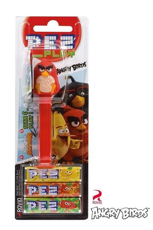 Boneco dispenser para balas angry birds - red - pez Menor preço em Boneco dispenser para balas angry birds - red - pez