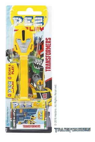 Boneco dispenser para balas transformers - bumblebee - pez Menor preço em Boneco dispenser para balas transformers - bumblebee - pez