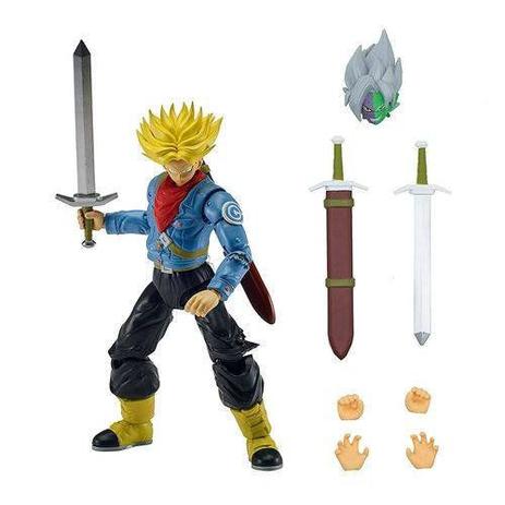 Boneco Dragon BALL Articulado Super Sayan Future TRUNKS Brinquedos Chocolate 35855M Menor preço em Boneco Dragon BALL Articulado Super Sayan Future TRUNKS Brinquedos Chocolate 35855M