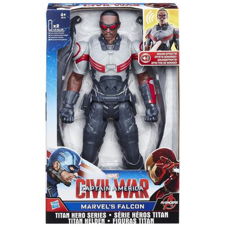 Boneco Eletrônico Falcão 30cm- Avengers Guerra Civil - B6178 - Hasbro Menor preço em Boneco Eletrônico Falcão 30cm- Avengers Guerra Civil - B6178 - Hasbro