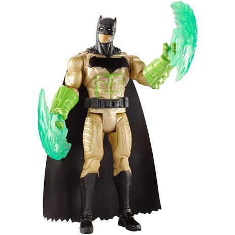 Boneco Figura 15 cm Batman com Equipamento Kryptonita - DC Heroes - Batman vs superman Menor preço em Boneco Figura 15 cm Batman com Equipamento Kryptonita - DC Heroes - Batman vs superman