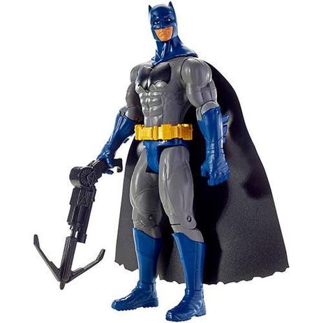 Boneco Figura 15 cm Batman com Grappin D Attaque - DC Heroes - Batman vs superman Menor preço em Boneco Figura 15 cm Batman com Grappin D Attaque - DC Heroes - Batman vs superman