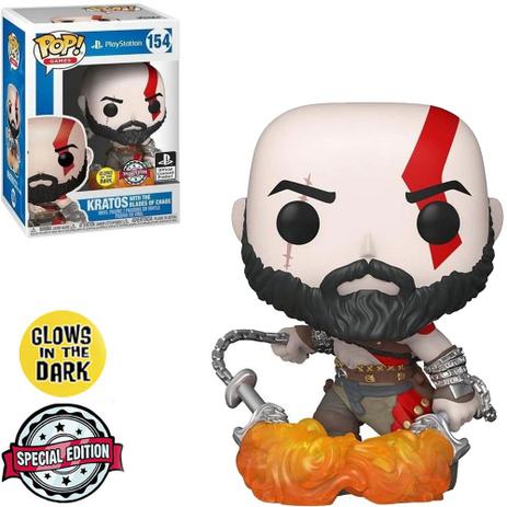 Boneco Funko Pop Playstation 154 - Kratos Menor preço em Boneco Funko Pop Playstation 154 - Kratos