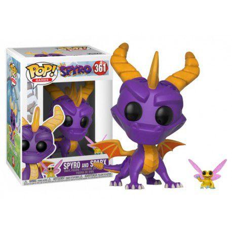 Boneco Funko Pop Spyro The Dragon - Spyro And Sparx 361 Menor preço em Boneco Funko Pop Spyro The Dragon - Spyro And Sparx 361
