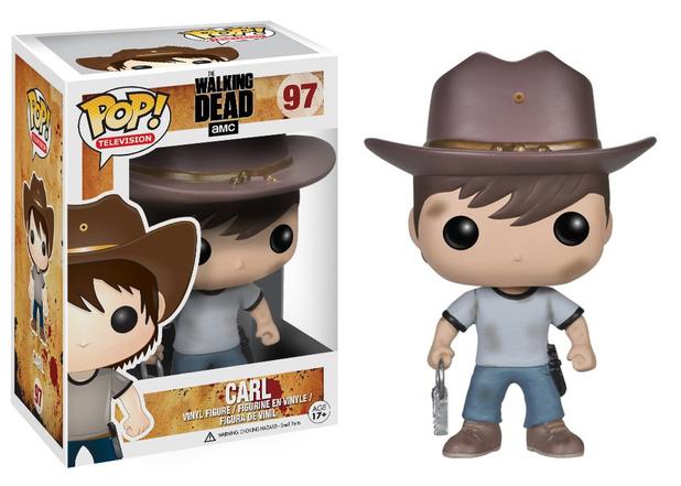 Boneco Funko Pop Vinyl - Carl TWD Menor preço em Boneco Funko Pop Vinyl - Carl TWD