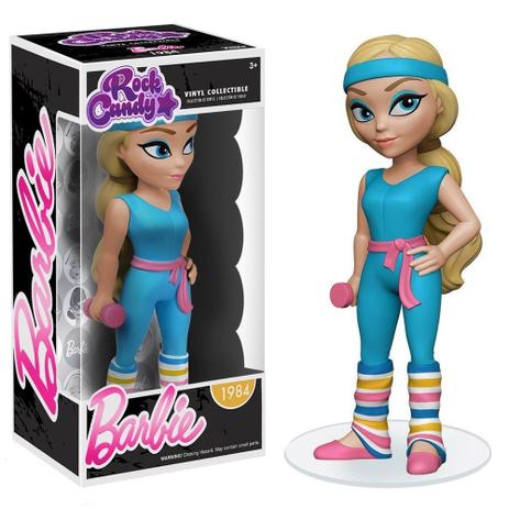 Boneco funko rock candy barbie - gym 1984 é boa?