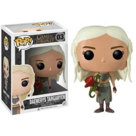 Boneco Game Of Thrones Daenerys Targaryen Funko Pop Menor preço em Boneco Game Of Thrones Daenerys Targaryen Funko Pop