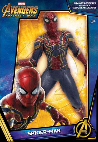 Boneco Gigante 50 cm Iron Spider Avengers Ultimato 562 - Mimo Menor preço em Boneco Gigante 50 cm Iron Spider Avengers Ultimato 562 - Mimo