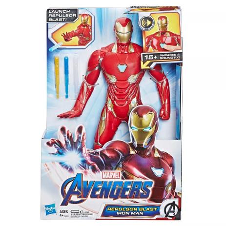 Boneco Homem De Ferro Deluxe Vingadores Ultimato E4929 - Hasbro Menor preço em Boneco Homem De Ferro Deluxe Vingadores Ultimato E4929 - Hasbro