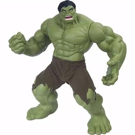 Boneco Hulk Gigante 55cm Verde Premium Marvel Mimo Brinquedo Menor preço em Boneco Hulk Gigante 55cm Verde Premium Marvel Mimo Brinquedo