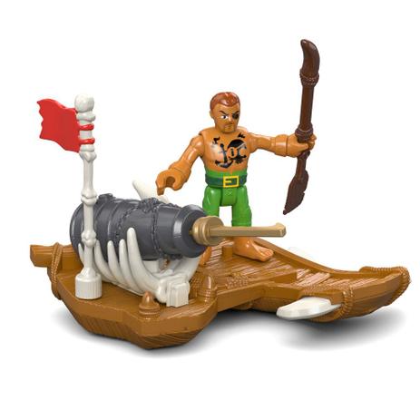 Boneco Imaginext - Pirata - Capitão Kidd - Mattel Menor preço em Boneco Imaginext - Pirata - Capitão Kidd - Mattel