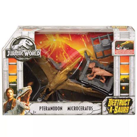 Boneco Jurassic World 2 Pteranodon E Microceratus FTD12/FTD09B - Mattel Menor preço em Boneco Jurassic World 2 Pteranodon E Microceratus FTD12/FTD09B - Mattel