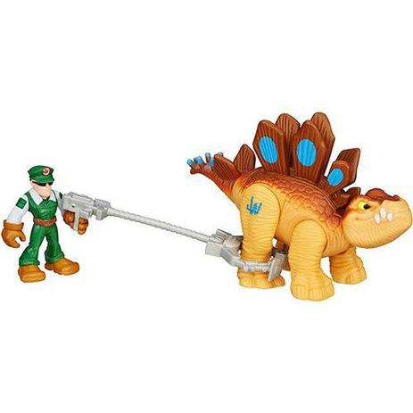 Boneco Jurassic WORLD Dino e Humano Stegosaurus Hasbro B0531/B0533 10582 Menor preço em Boneco Jurassic WORLD Dino e Humano Stegosaurus Hasbro B0531/B0533 10582