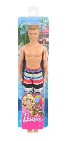 Boneco Ken Barbie Praia Shorts Listrado Ghh38 Mattel - Brinquedos Menor preço em Boneco Ken Barbie Praia Shorts Listrado Ghh38 Mattel - Brinquedos