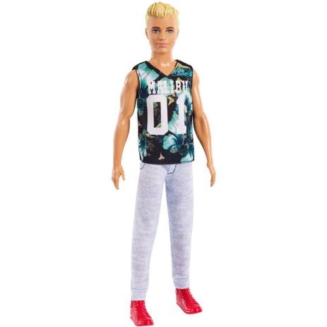 Boneco Ken Fashionistas - Regata Florida e Calça Cinza - Mattel é boa?