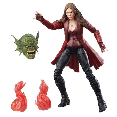 Boneco Legends Series - Marvel Capitão América - Build a Figure - Scarlet Witch - Hasbro Menor preço em Boneco Legends Series - Marvel Capitão América - Build a Figure - Scarlet Witch - Hasbro
