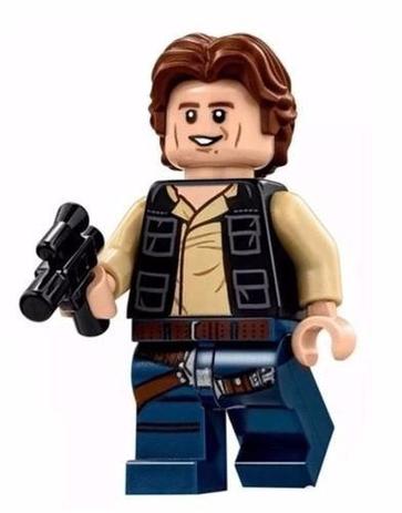 Boneco Lego Star Wars Han Solo - Sy Menor preço em Boneco Lego Star Wars Han Solo - Sy