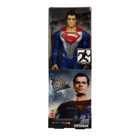 Boneco Liga da Justiça 30cm - Superman Armadura Metalizada - Mattel Menor preço em Boneco Liga da Justiça 30cm - Superman Armadura Metalizada - Mattel