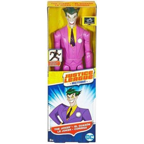 Boneco Liga Da Justiça Action - Coringa FTT26/FFX34G - Mattel Menor preço em Boneco Liga Da Justiça Action - Coringa FTT26/FFX34G - Mattel