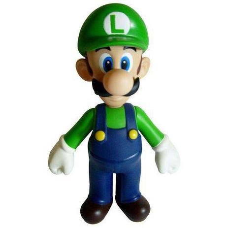 Boneco Luigi PVC 23cm - Super Mario Collection - Nintendosdl é boa?