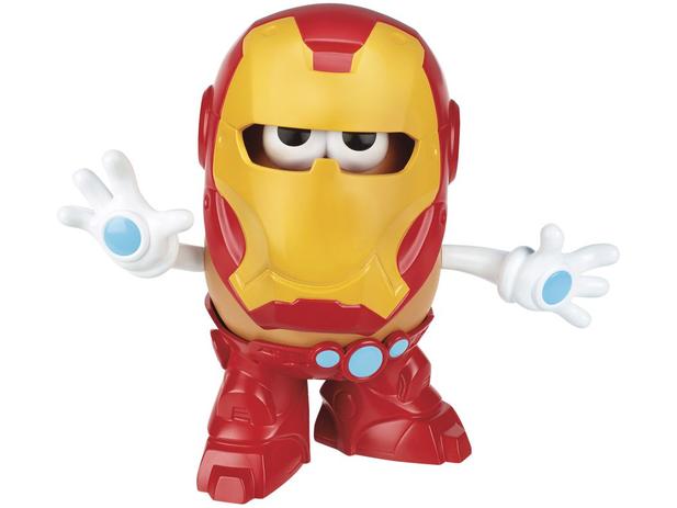 Boneco Marvel Playskool Friends Mr. Potato Head - Iron Man 19cm com Acessórios Hasbro Menor preço em Boneco Marvel Playskool Friends Mr. Potato Head - Iron Man 19cm com Acessórios Hasbro