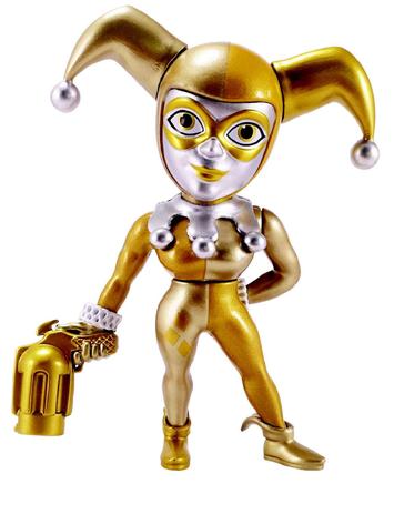 Boneco Metal DTC 10 Cm DC Girls - Arlequina Dourada - Super hero girls Menor preço em Boneco Metal DTC 10 Cm DC Girls - Arlequina Dourada - Super hero girls