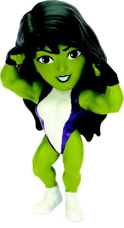 Boneco Metal DTC 10 Cm Marvel Girls - She-Hulk Menor preço em Boneco Metal DTC 10 Cm Marvel Girls - She-Hulk