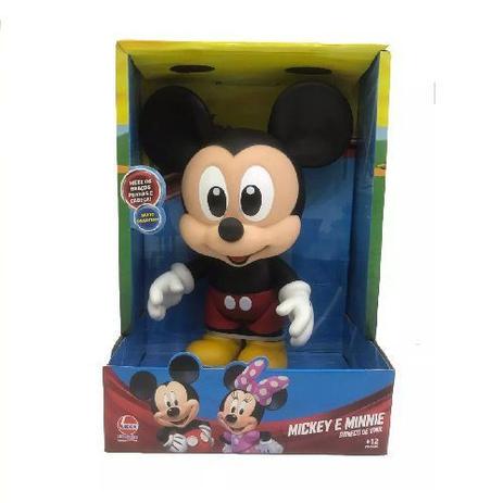 Boneco Mickey BABY Vinil Lider 2724 Menor preço em Boneco Mickey BABY Vinil Lider 2724