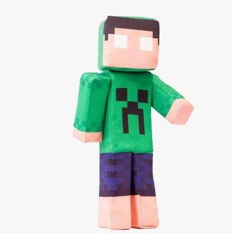 Cartela 10 Boneco Articulado Minecraft My Home + 2 Blocos - Zumbi, Aranha,  Creeper, Enderman, Steve