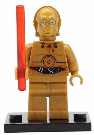 Boneco Minifigure Lego Star Wars C3po 2 - Sy Menor preço em Boneco Minifigure Lego Star Wars C3po 2 - Sy