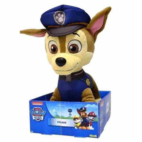 Boneco Pelucia 30cm Patrulha Canina Chase - Sunny - Sunny brinquedos Menor preço em Boneco Pelucia 30cm Patrulha Canina Chase - Sunny - Sunny brinquedos