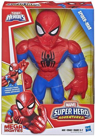 Boneco Playskool Heroes Mega Mighties Homem Aranha E4132 - Hasbro Menor preço em Boneco Playskool Heroes Mega Mighties Homem Aranha E4132 - Hasbro