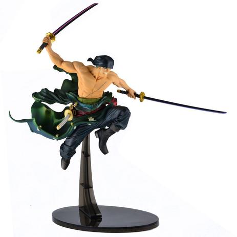 Boneco Roronoa Zoro One Piece - BWFC Banpresto Menor preço em Boneco Roronoa Zoro One Piece - BWFC Banpresto